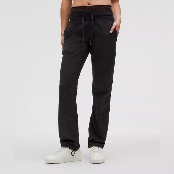 lululemon athletica Pants - NWT LULULEMON Dance Studio Mid-Rise PantTall Black Size 4 5959
